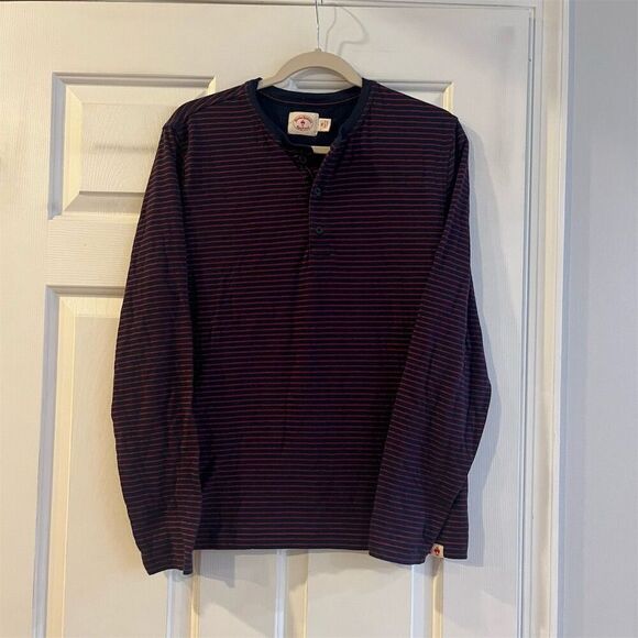 Brooks Brothers Red Fleece Other - Brooks Brothers Red Fleece Men's Striped Henley Shirt Size M